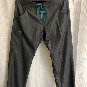 Kade Cargo Scrub Pants - Size L, Graphite